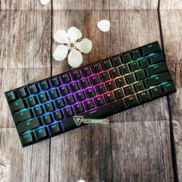 Bàn phím cơ ANNE PRO V2 màu đen, bluetooth 4.1, led RGB nhm17 Teppi 16 1