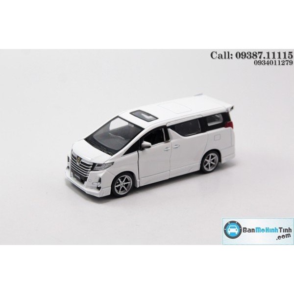 Mô hình xe Toyota Alphard 1:32 Jackiekim