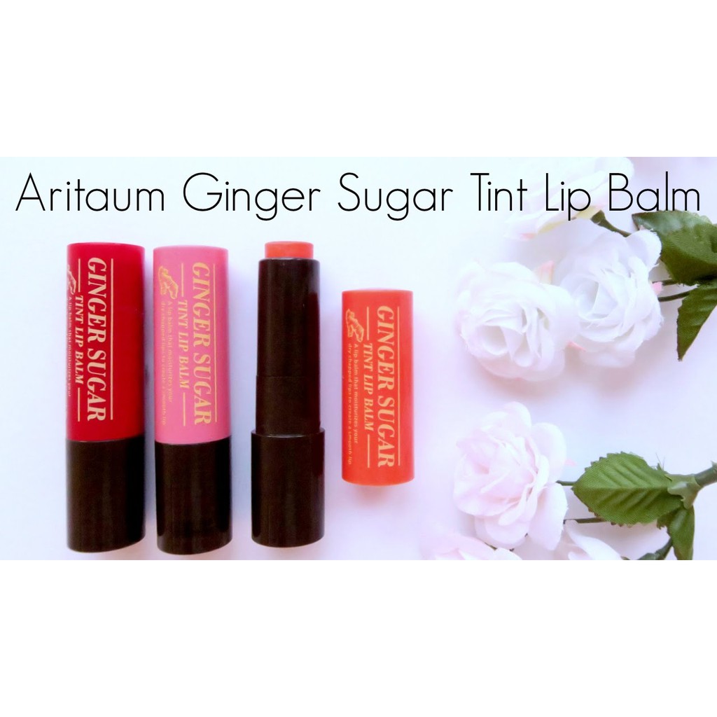 SON DƯỠNG  [ARITAUM] Ginger Sugar Tint Lip Balm (#1, #2, #3)