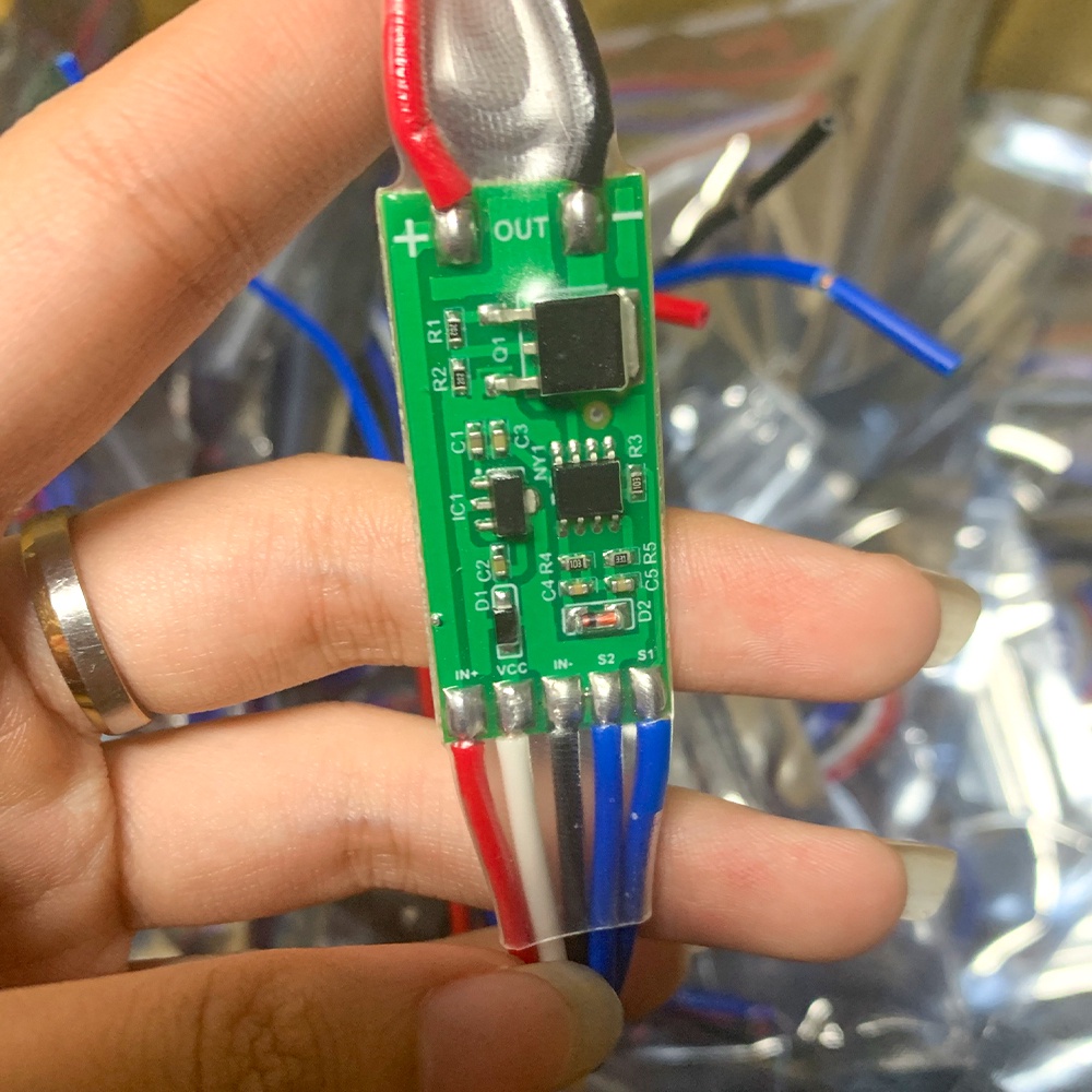 MẠCH PASSING KÉP 1S - KIÊM BẬT/TẮT ĐÈN TRỢ SÁNG, LED NHÁY CHO Ô TÔ, XE MÁY - CHỐNG NƯỚC, CHÁY
