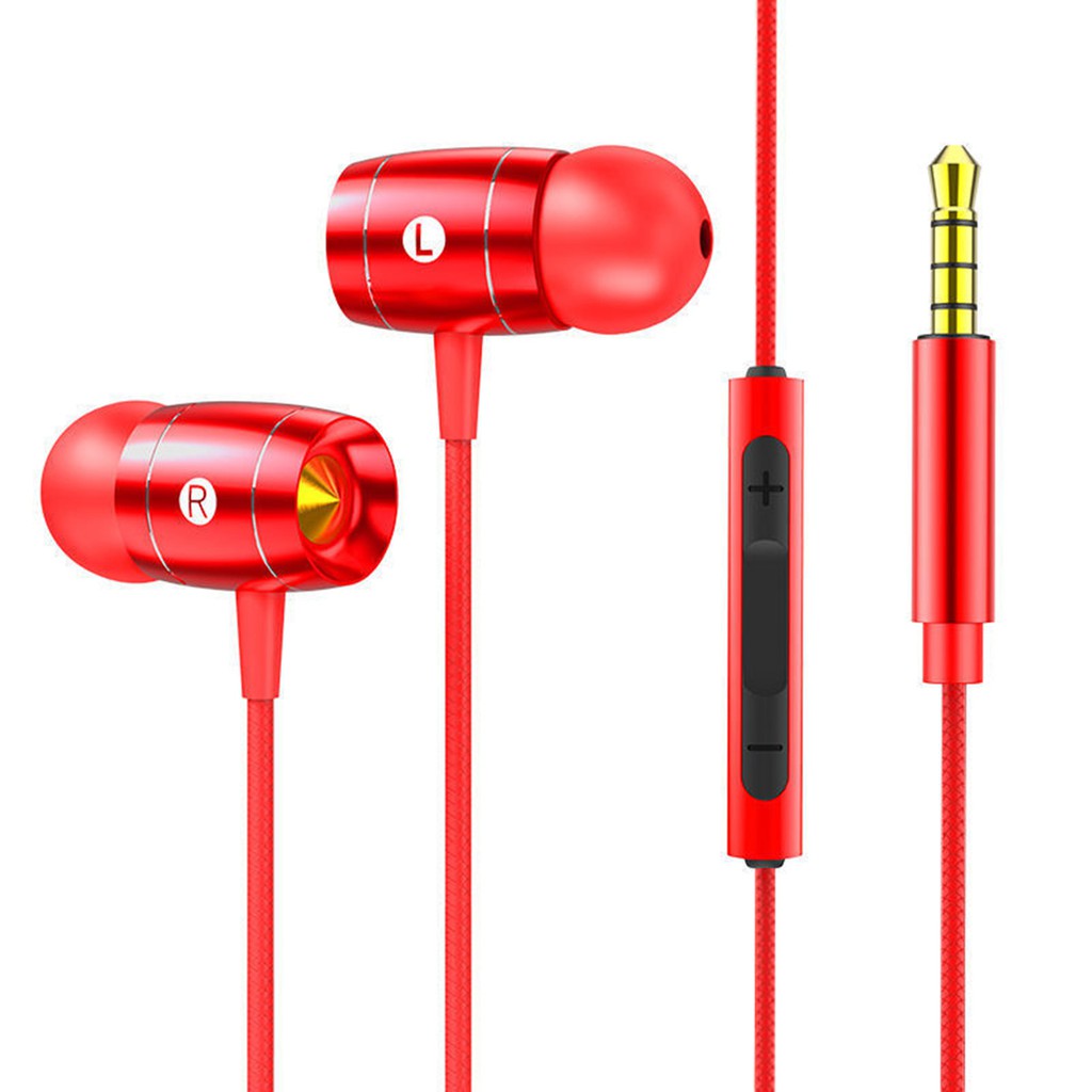 Tai Nghe Nhét Tai Hel + Jack 3.5mm Âm Thanh Stereo Sống Động