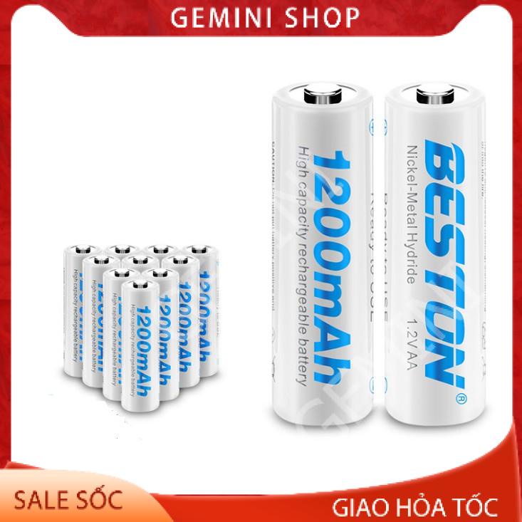 Pin sạc AA và AAA loại 2A 3A 1200 và 1100 mAh có thể sạc lại