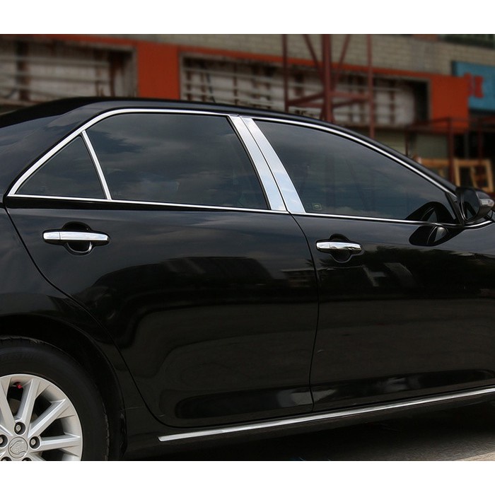 Ốp tay nắm, hõm cửa Xe Toyota Camry 2012 - 2018 mạ crom cao cấp