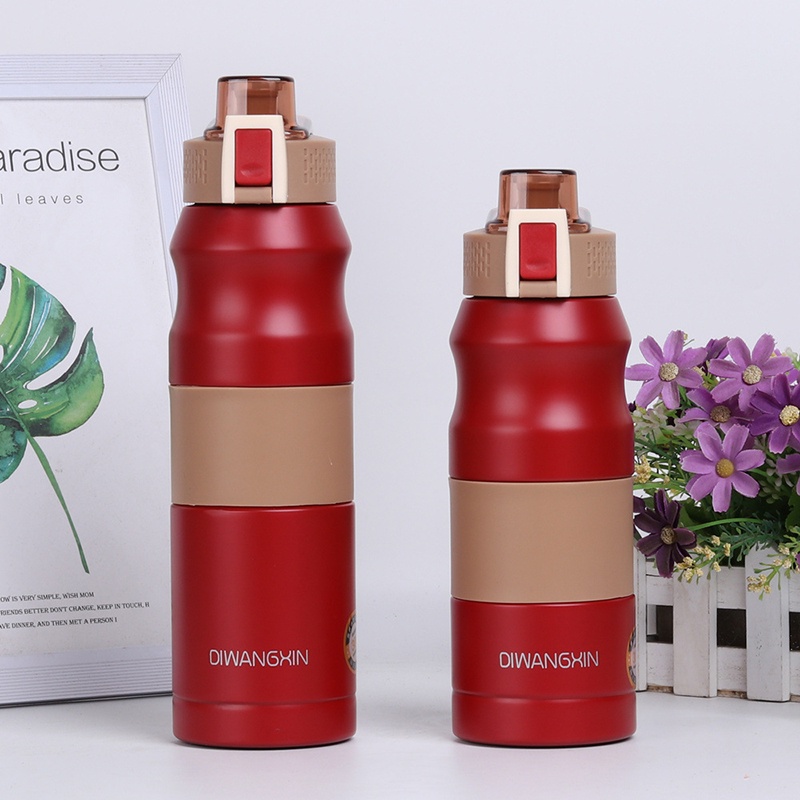 Mới Bình Nước Giữ Nhiệt Bằng Thép Không Gỉ Thiết Kế Sáng Tạo