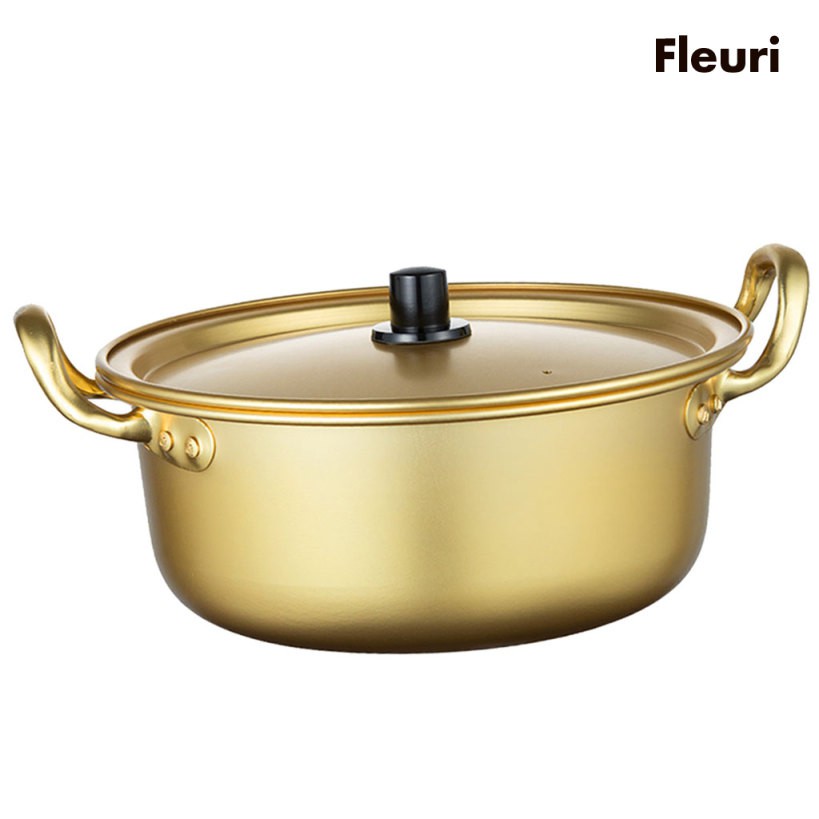 Nồi Nấu Lẩu Bằng Hợp Kim Nhôm Kiểu Hàn Quốc