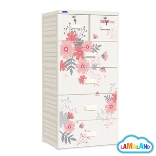 Tủ nhựa 5 tầng Duy Tân Mina (60 x 48 x 124 cm)