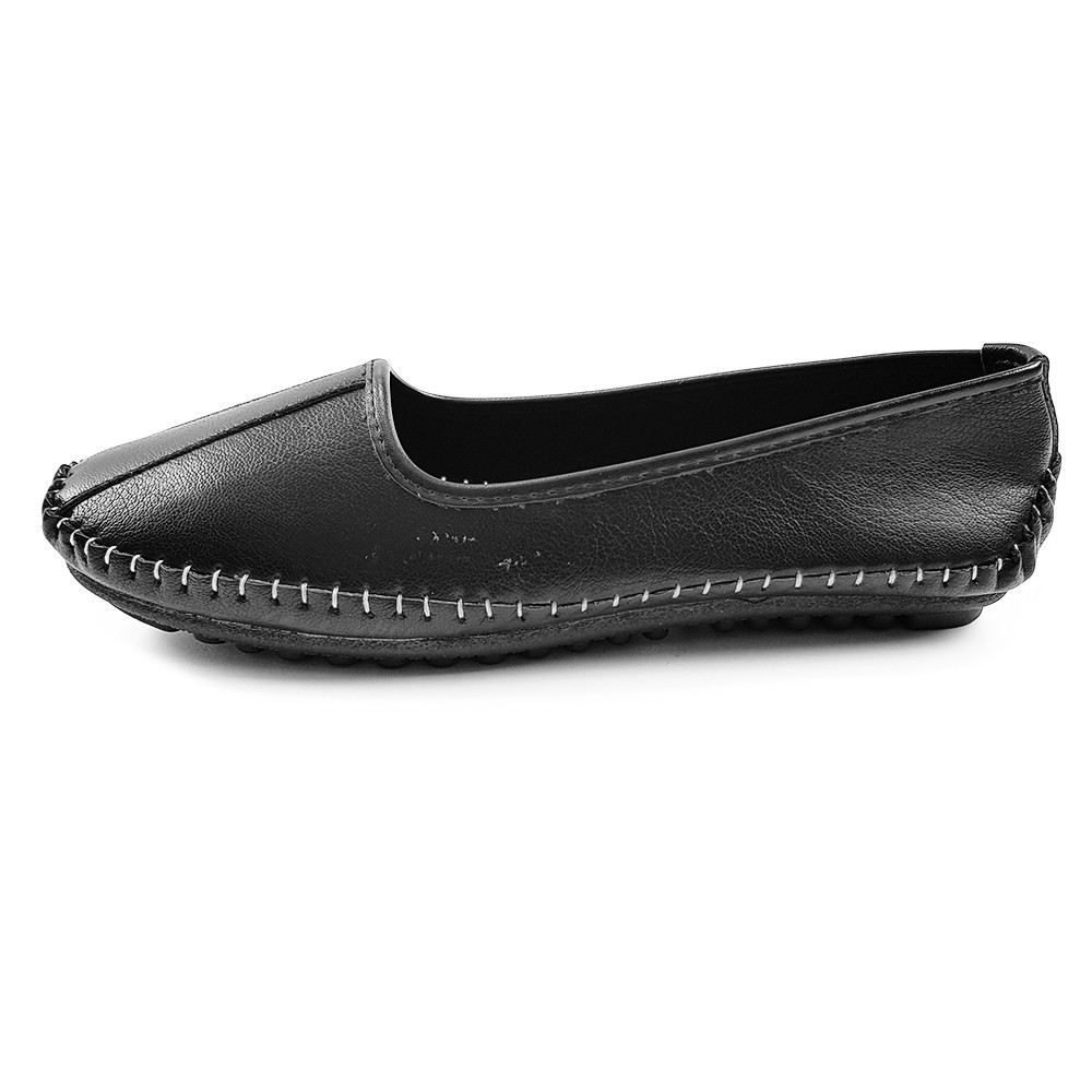 Giày mọi nữ da siêu mềm GB19DES | BigBuy360 - bigbuy360.vn