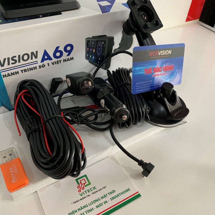 Camera hành trình cao cấp cho ô tô Webvision A69 AI(Điều khiển giọng nói ). Hàng Chính Hãng 100% | BigBuy360 - bigbuy360.vn