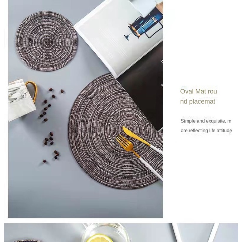 Thảm Lót Bàn Ăn Cách Nhiệt Phong Cách Nhật Bản Hiện Đại