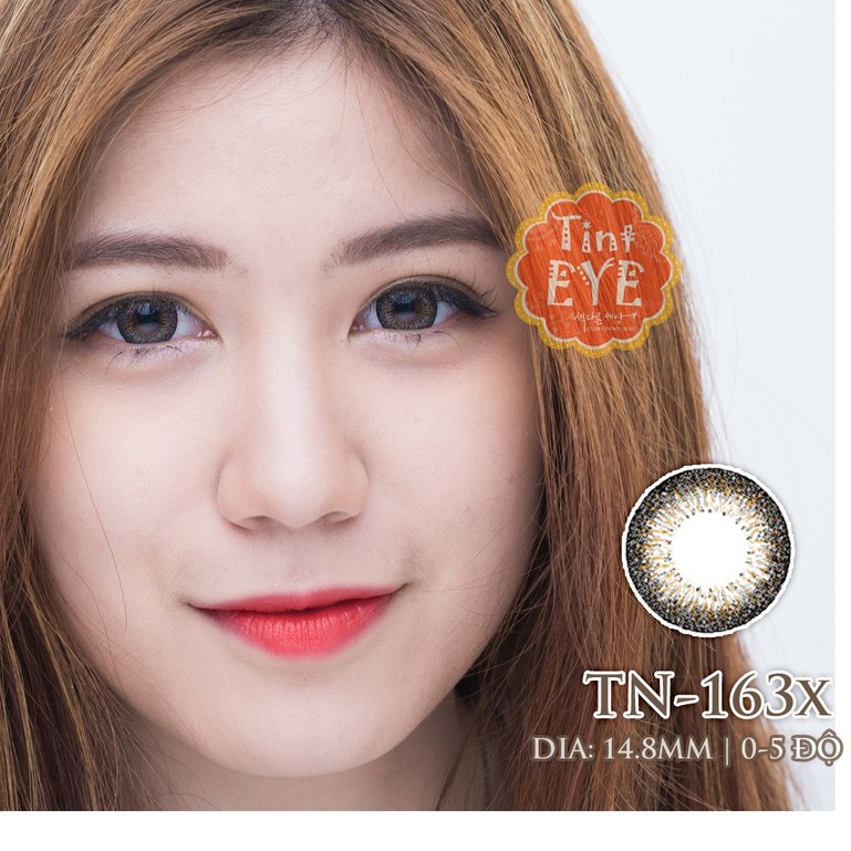 Kính Áp Tròng Tinteye Lens TN - 163x Silver Eyes