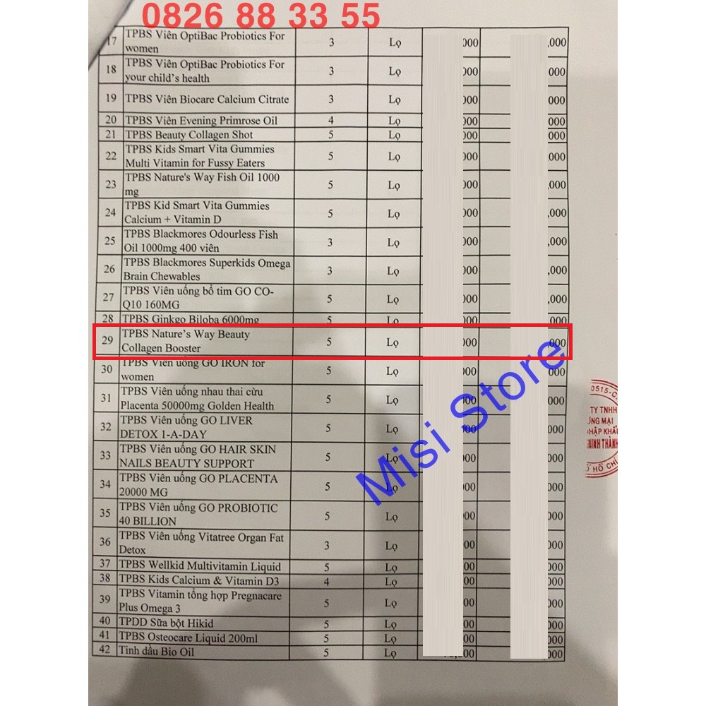 Viên uống đẹp da Beauty Collagen Booster Nature's Way của Úc, 60 viên | Thế Giới Skin Care