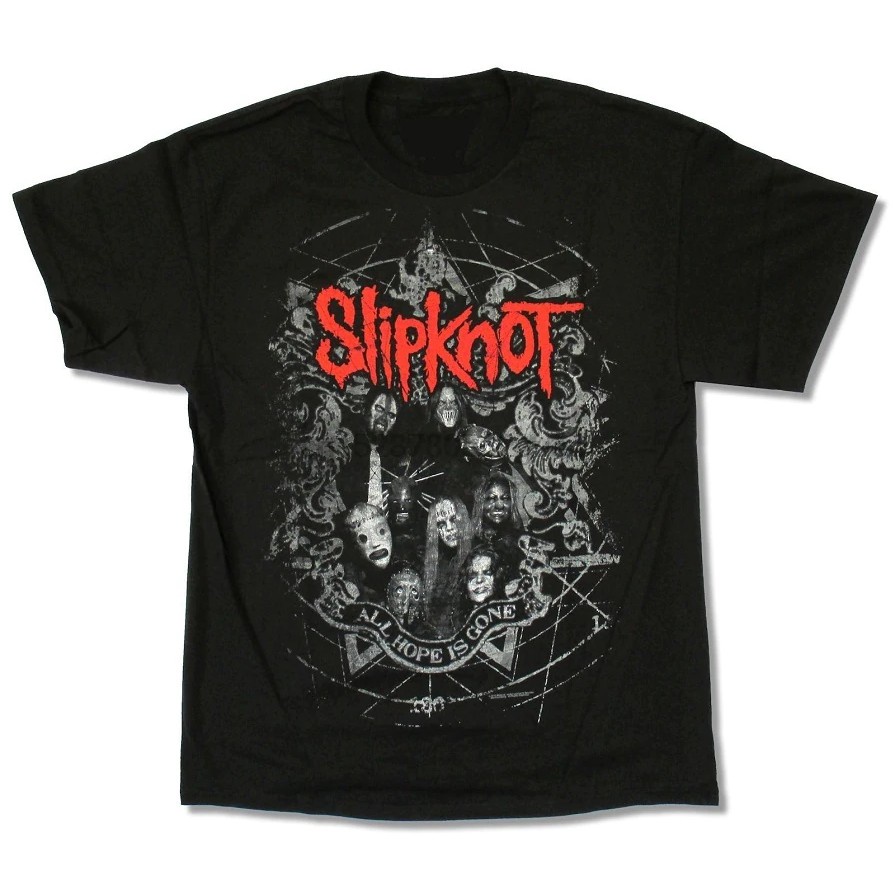 CREST Áo Thun Nam Ngắn Tay In Hình Ngôi Sao slipknot Mới