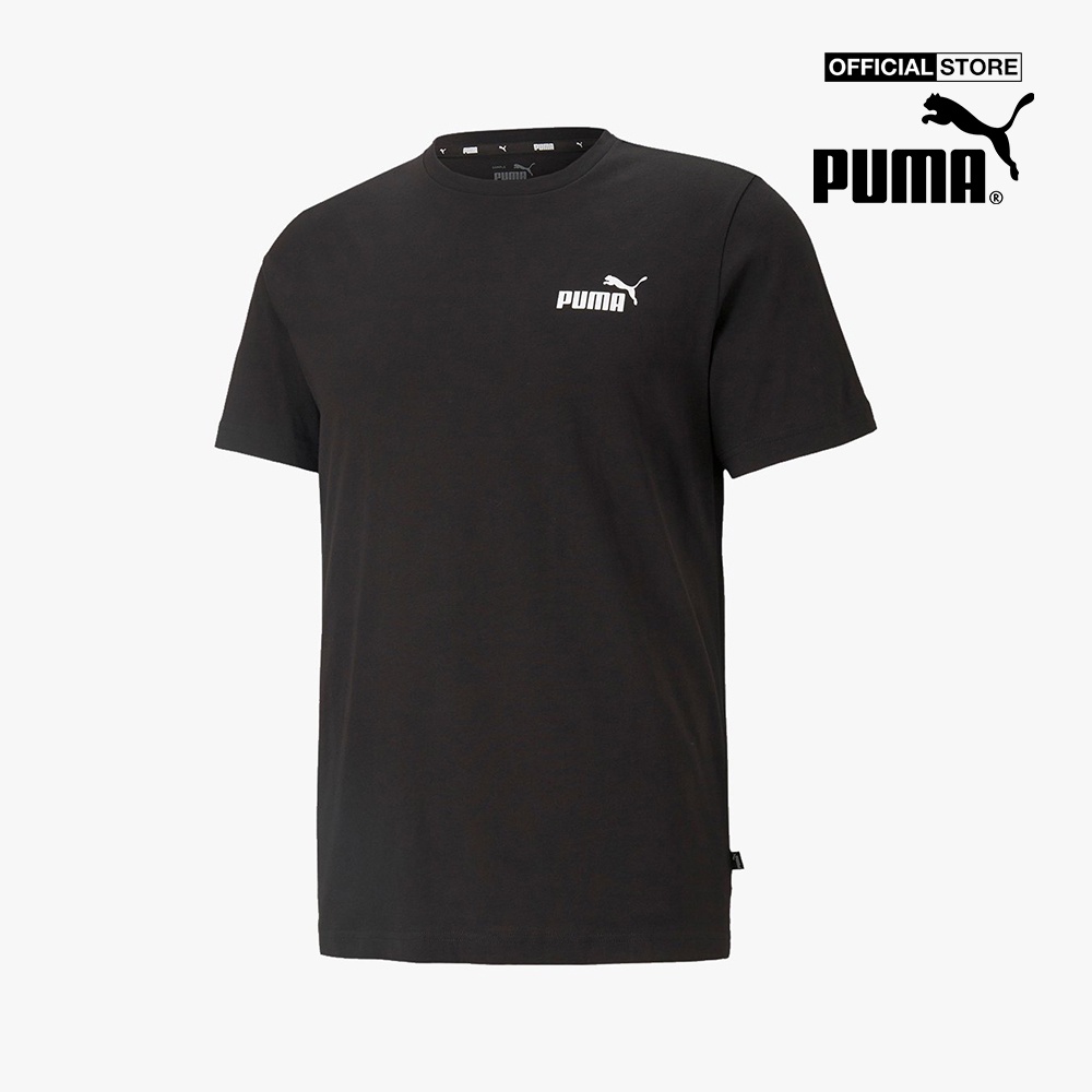 PUMA - Áo thun thể thao nam ngắn tay Essentials Small Logo Train 586668-01