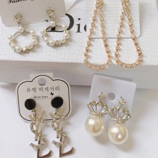 Combo set khuyên tai, đô may mắn, mẹ Ngoắc kdr