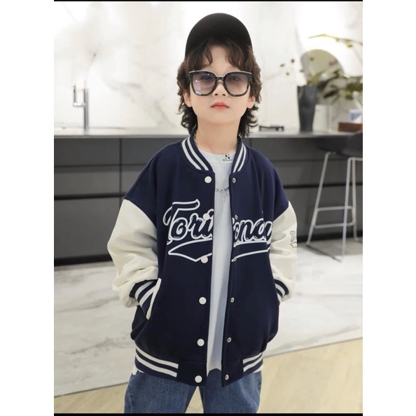 ÁO BOMBER BÓNG CHÀY CHO BÉ