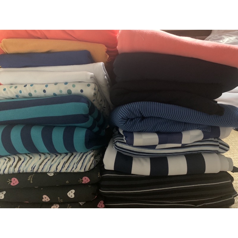 Vải khúc dư cho chị em tập may - Hình thức và chất liệu vải gửi ngẫu nhiên