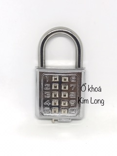 Ổ khoá số cố định YETI 40mm (không đổi pass được)