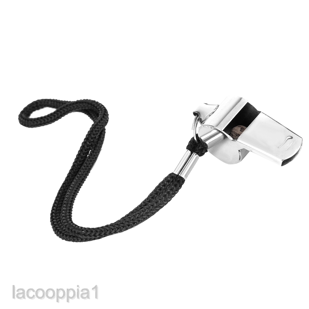 [Lacooppia1] Còi Trọng Tài Và Dây Đeo Bằng Kim Loại Mới Cho Trọng Tài