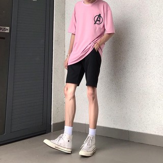 Áo thun 7 màu chữ A