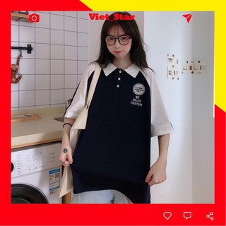 Áo polo Nữ tay lỡ form rộng We Creta Cực Cool