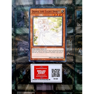 Thẻ Bài Mint90 Yugioh Monster Diana the Light Spirit - Common