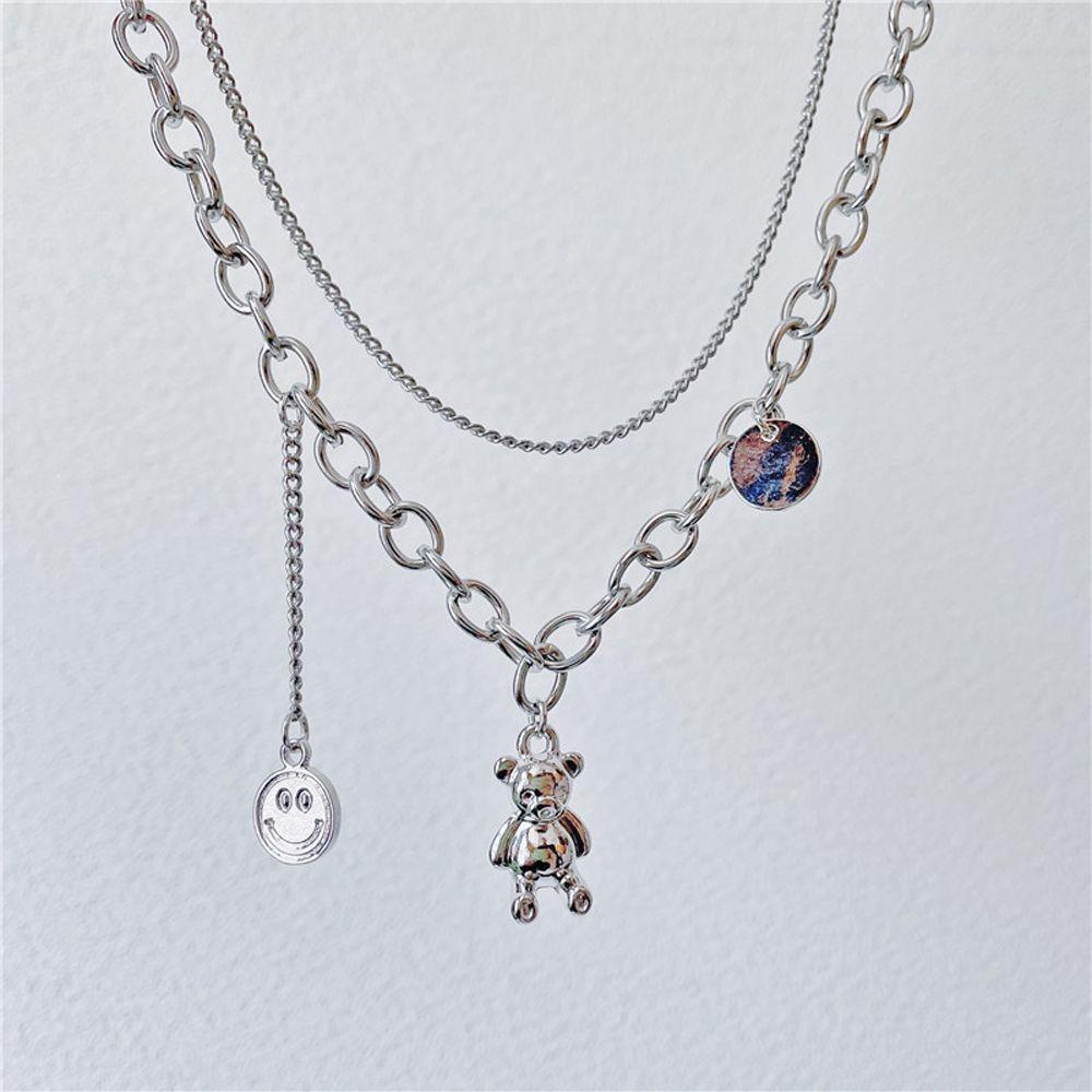 1 Vòng Cổ Choker Mặt Cười Thời Trang Cho Nữ