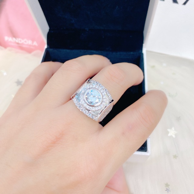 Nhẫn nam mạ bạch kim Nicholas159