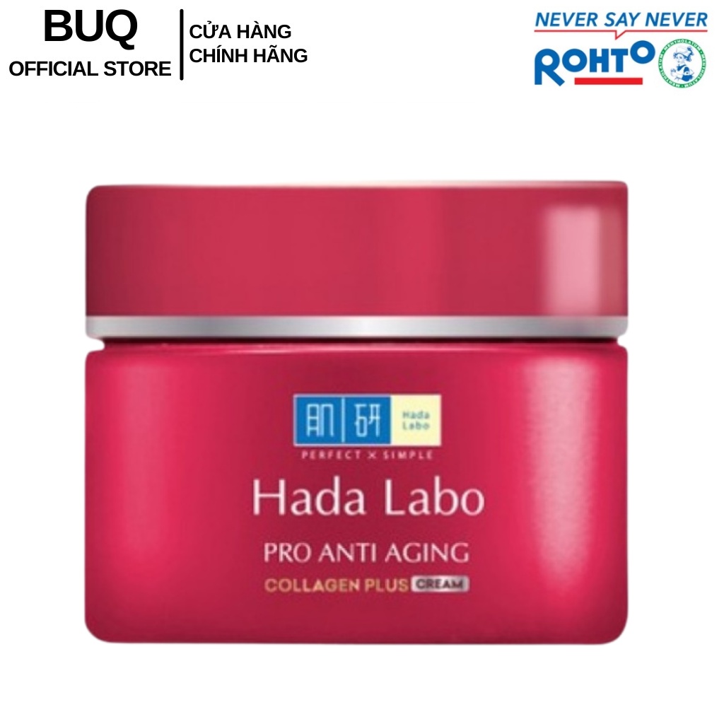 Kem Dưỡng Chuyên Biệt Chống Lão Hóa HADA LABO Pro Anti Aging Cream Đỏ 50g