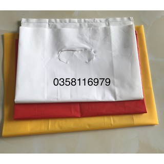 1kg túi nilon PE, túi quà trắng/đỏ/vàng