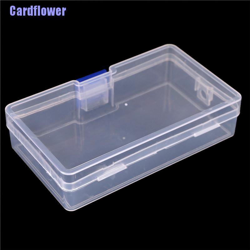 Hộp đựng đồ trang sức/đồ thủ công bằng nhựa trong suốt tiện dụng