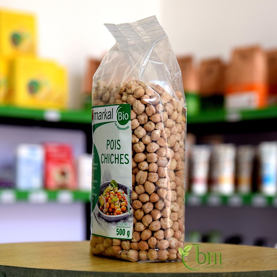 Đậu gà Chickpeas hữu cơ 500g - Markal