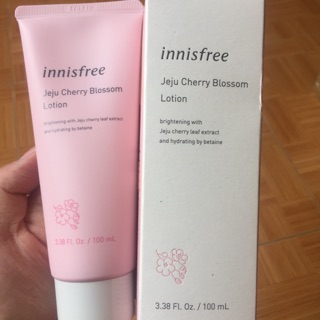 Sữa Dưỡng Innisfree Jeju Cherry Blossom Lotion 100ml