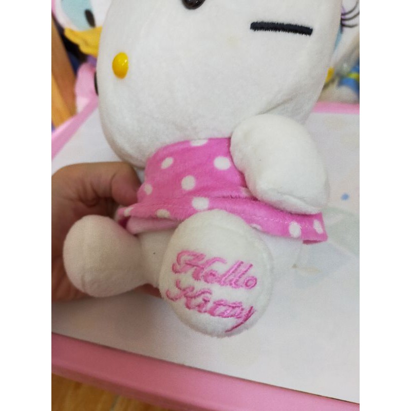Cặp Kitty mặc đầm chấm bi hồng bánh bèo💞💞💞