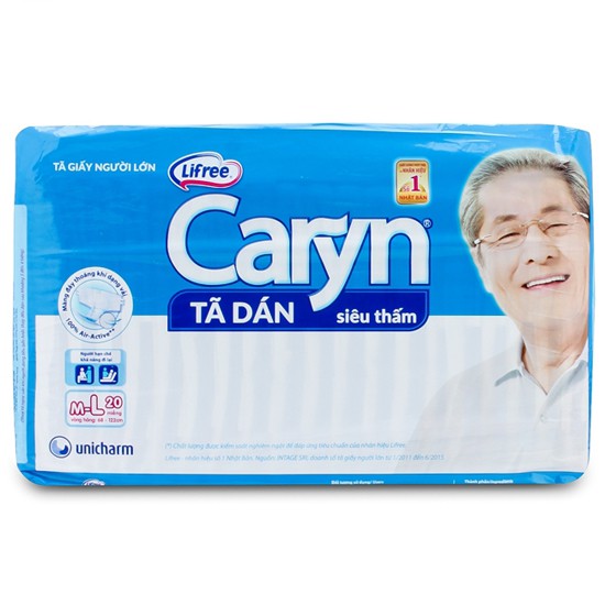 Tã dán cho người lớn Caryn-M/L20 miếng