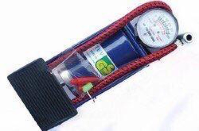 Dụng cụ bơm hơi đạp chân đa năng