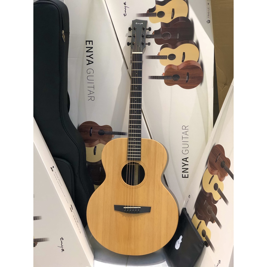 Đàn Guitar Enya X1 Pro  tích hợp loa trong thùng đàn - Chính hãng tặng đầy đủ bộ phụ kiện Enya