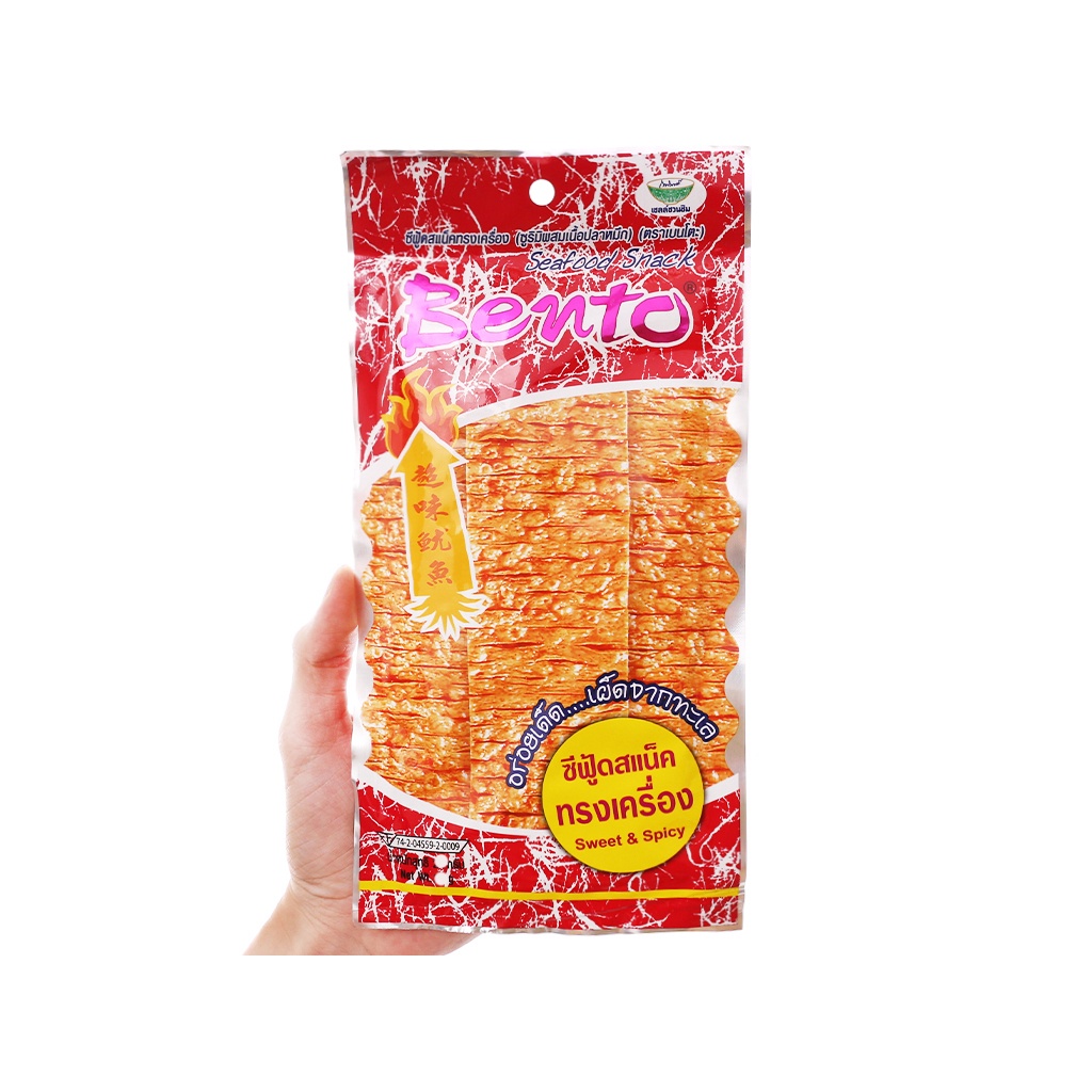 mực bento tẩm gia vị cay ngọt gói 5g | BigBuy360 - bigbuy360.vn