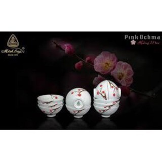 Bộ 5 Chén Cơm Minh Long 11.5 cm Daisy Hồng Mai