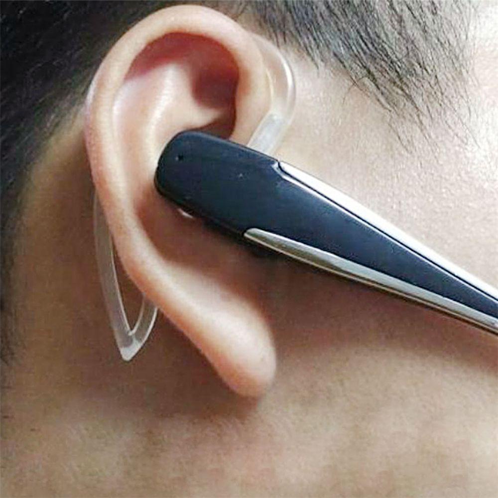 Set 2 Móc Kẹp Tai Nghe Bằng Silicon Trong Suốt