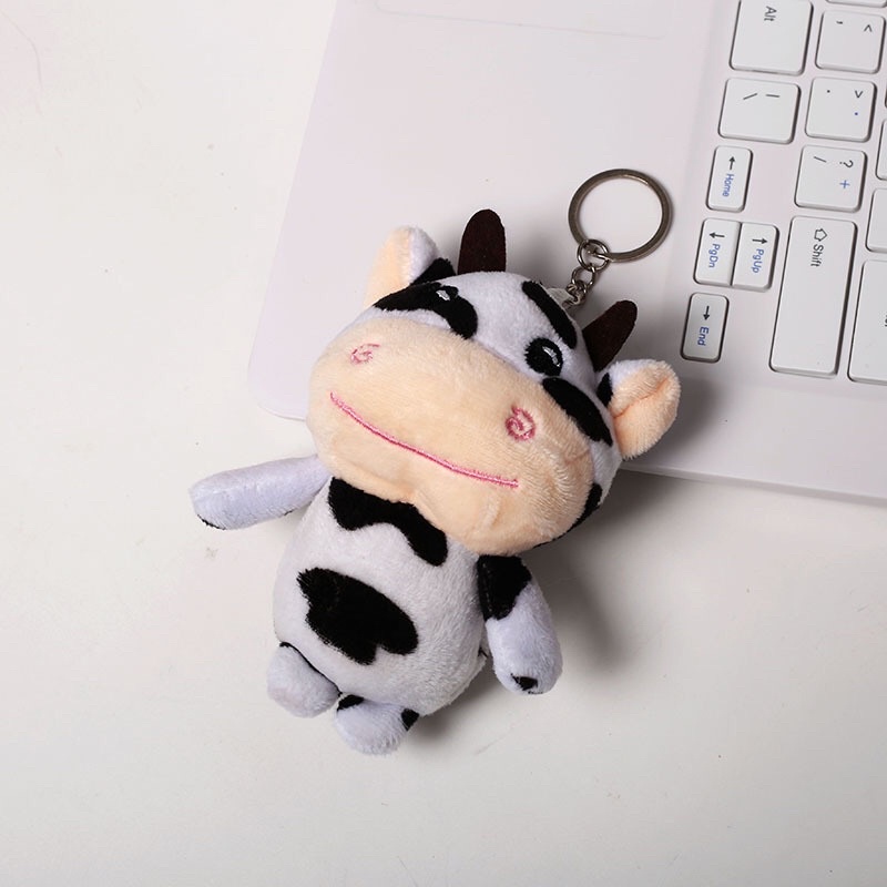 Móc khoá bò sữa ulzzang siêu cute (hình thật)