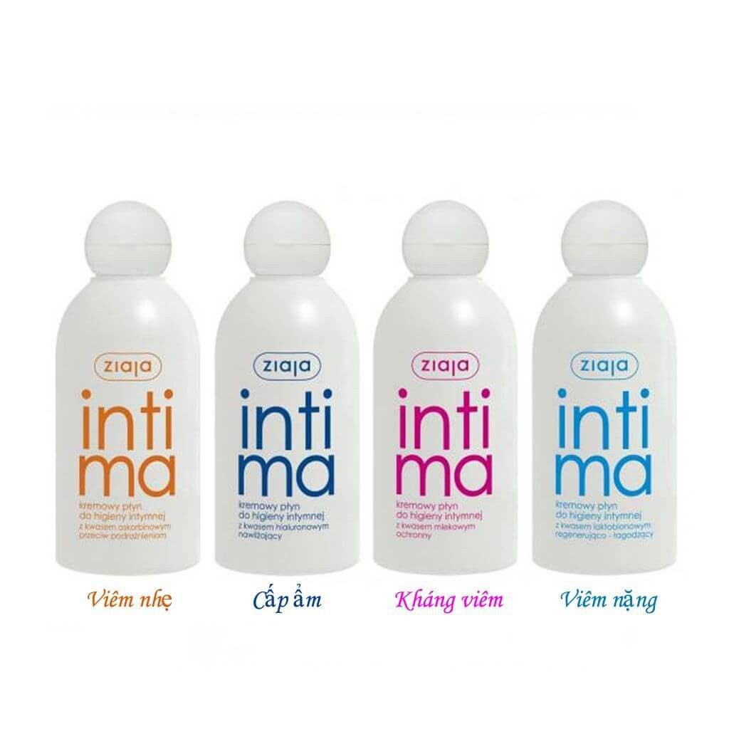 Dung dịch rửa vệ sinh dạng sữa intima ziaja