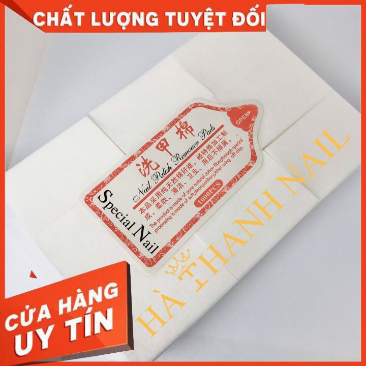 Giấy Lau Gel Loại Xịn Cứng Không Rụng Lông Gói 1000Pcs
