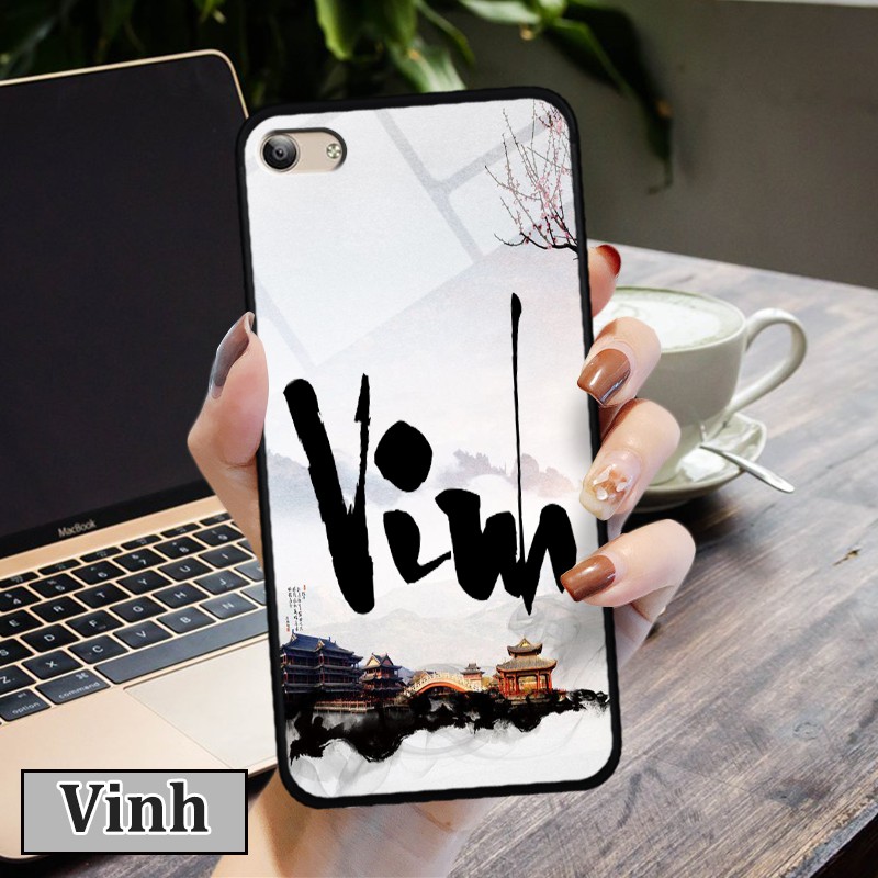 Ốp lưng kính 3D Vivo Y67/ V5 - chữ thư pháp ý nghĩa