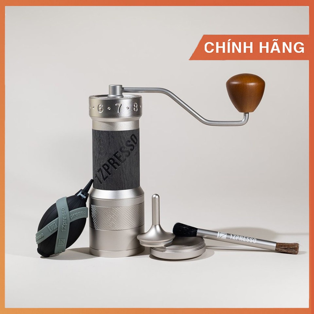 Cối xay cà phê tay 1Zpresso K-Plus - Bảo hành chính hãng 12 tháng