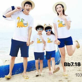 Áo đồng phục gia đình khủng long