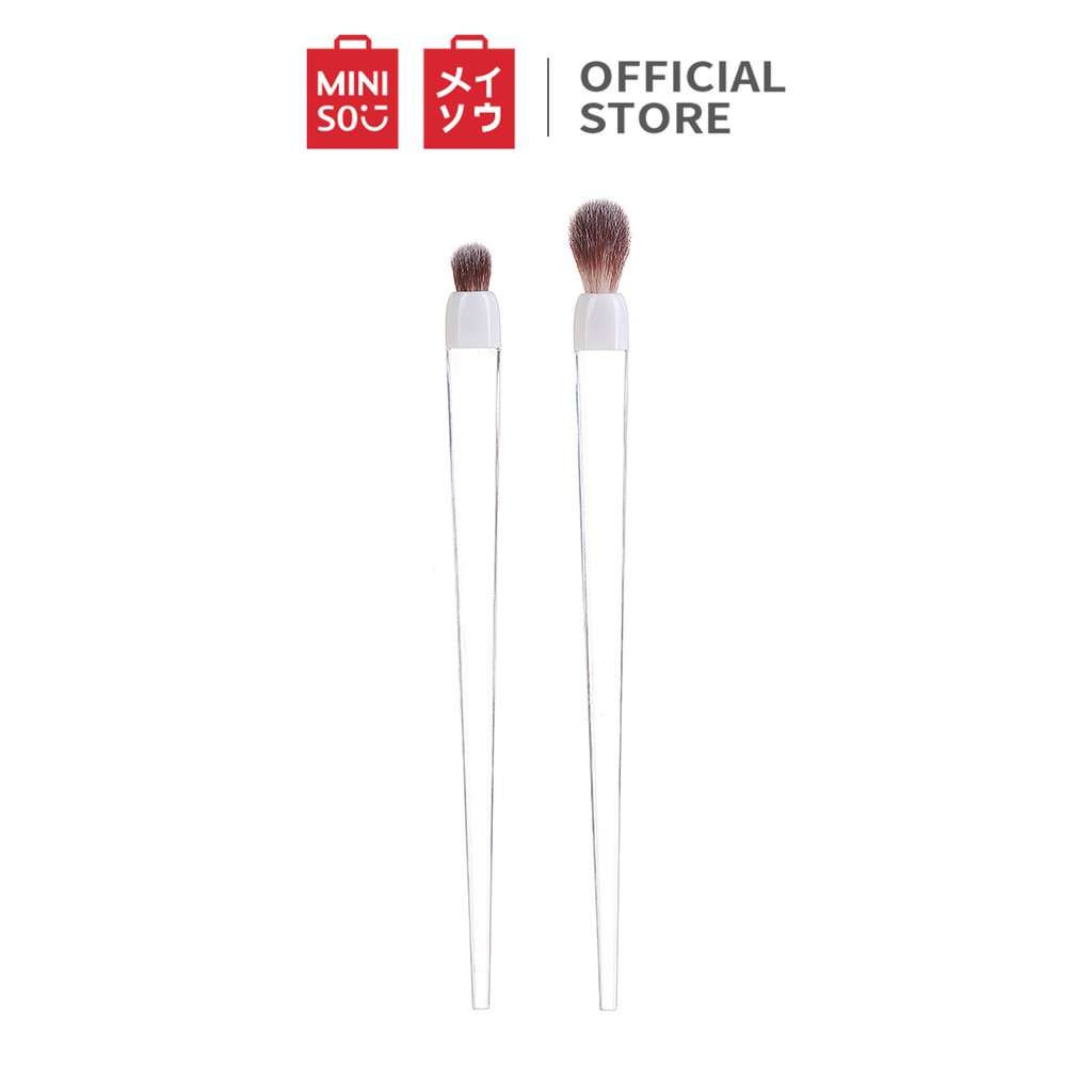 [Mã FMCGMALL giảm 8% đơn từ 250K] Cọ che khuyết điểm Miniso Crystal Concealer, 2 cây - Hàng chính hãng