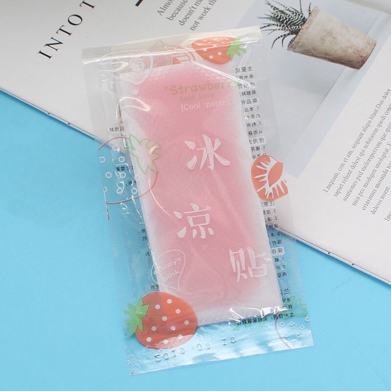 Miếng dán hạ nhiệt mùa hè(túi 10 miếng )