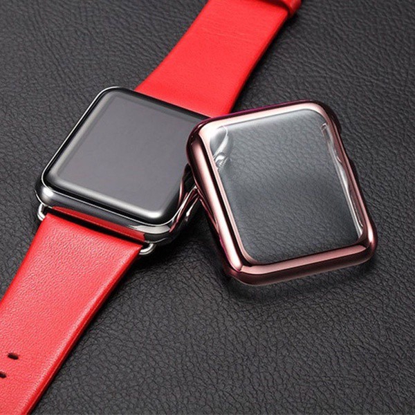 Vỏ Bảo Vệ Bằng Kim Loại Siêu Mỏng Cho Đồng Hồ Thông Minh Iwatch Series 1 2 3 4 38/40/42/44mm