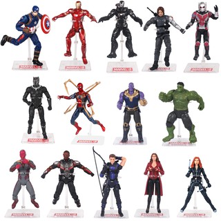 Mô hình nhân vật siêu anh hùng trong Avengers SA01 (có giá kèm theo)