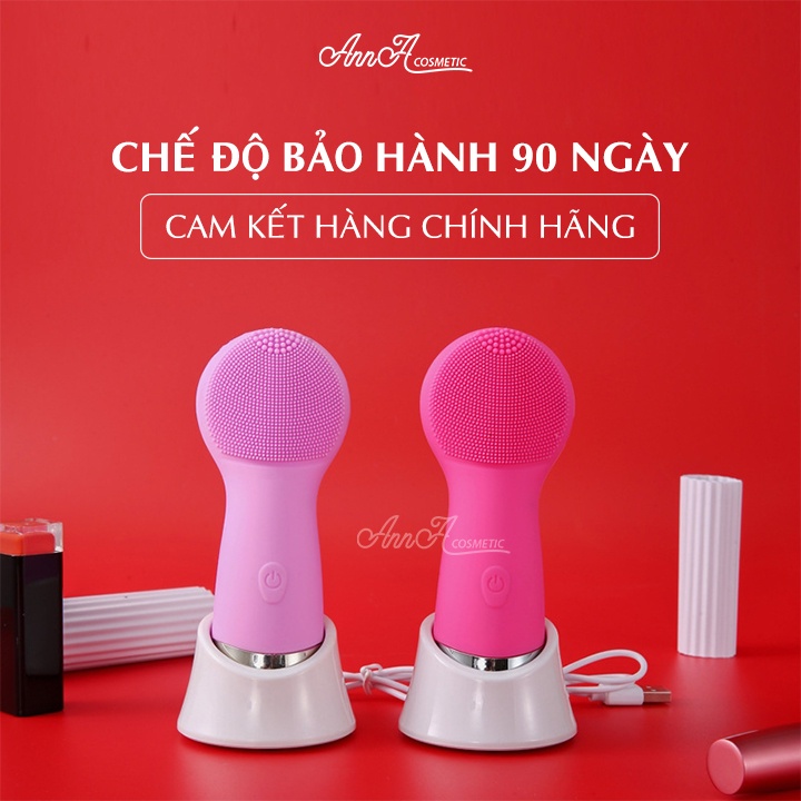 Máy Rửa Mặt Mini Máy Mát Xa Mặt Cầm Tay, Mát Xa Mắt, Đẩy Tinh Chất Nóng Lạnh Cao Cấp Sạc Điện L1919 Giúp Sạch Sâu Da